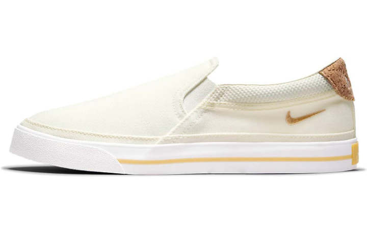Nike Nike Court Legacy Beige/Yellow Women's