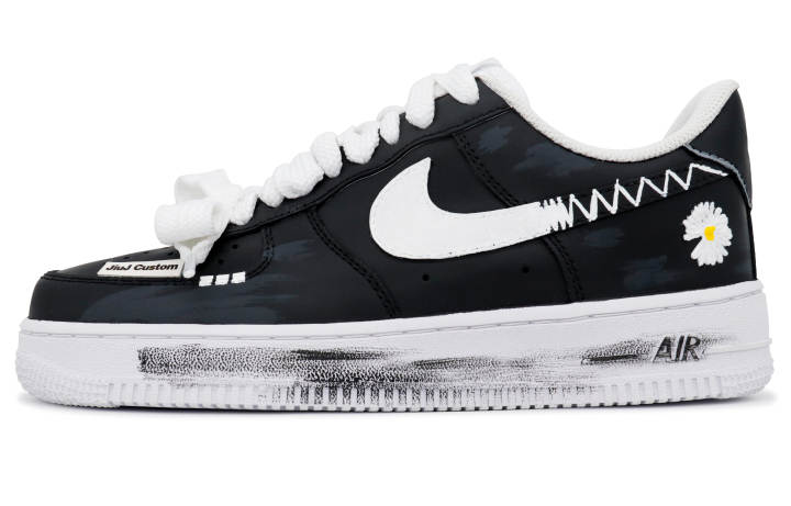 Nike Nike Air Force 1 Skateboard Shoes Women's Low Top Black/White