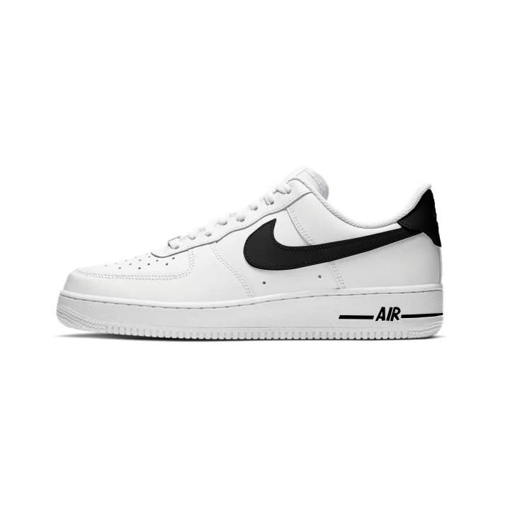 Nike Nike Air Force 1 Low top Skateboard Shoes Unisex White Black