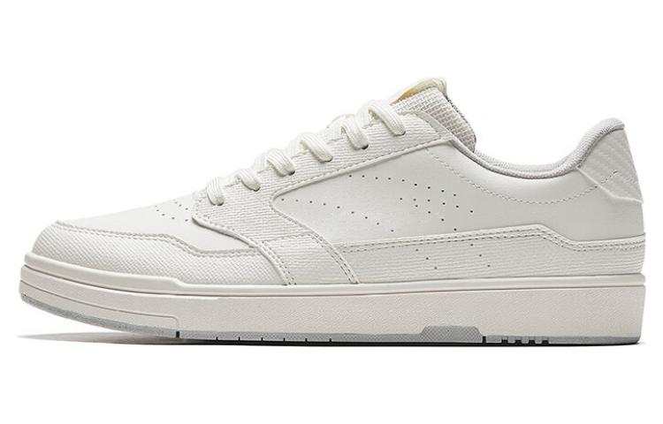 Anta Breathable Low top Skateboard Shoes Men's White