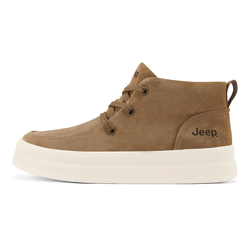 Jeep Pigskin Mid top Skateboard Shoes Men's
