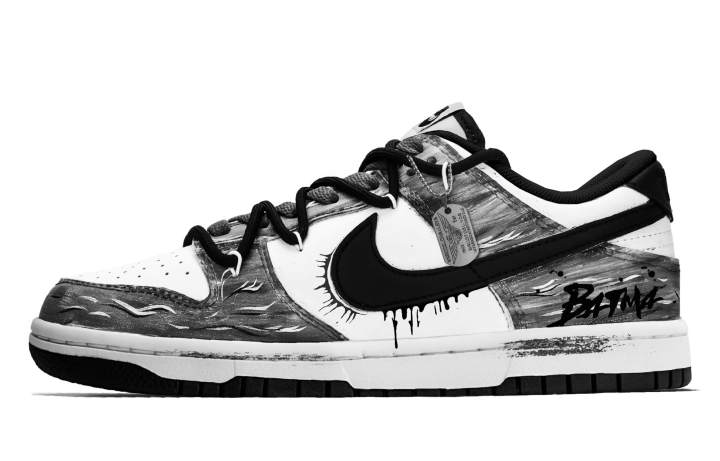 Nike Nike Dunk Skateboard Shoes Unisex Low Top Black/White
