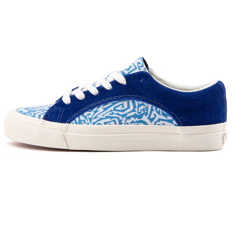 WANSWER WANSWER Cushioning Breathable Support Cushioning Breathable Support Low top Skateboard Shoes Unisex Blue