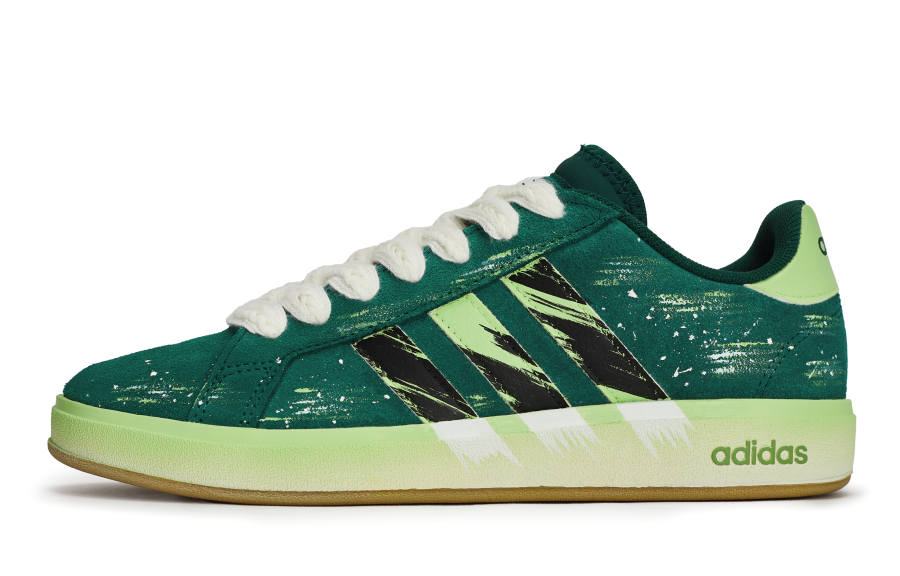 Adidas Adidas Grand Court Base 00s RTHS Shadow Wanderer Low top Skateboard Shoes Unisex Black Green