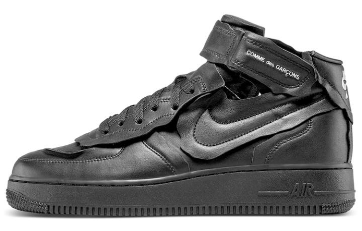 Nike Nike Air Force 1 Mid Comme Des Garcons Black