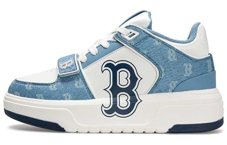 MLB MLB Chunky Liner Mid Blue White