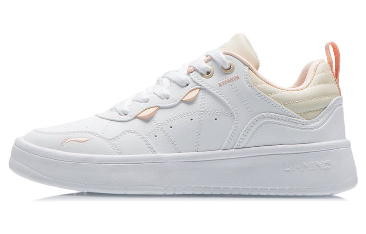 Li-Ning Li Ning Skateboard Shoes Women's Low Top Standard White/Swan White