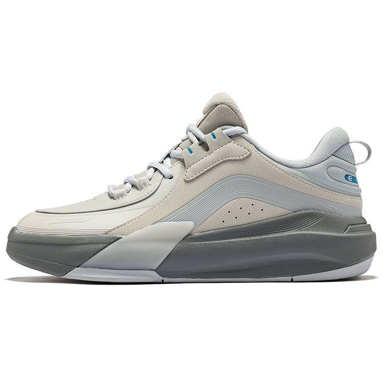 Erke Dominator 3.0 Abrasion Resistant Cushioning Mid top Skateboard Shoes Men's Shade 1 Gray Lunar Stone Gray