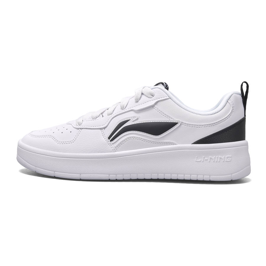Li-Ning Li Ning First Cloud Lightweight Breathable Height Increasing Low top Skateboard Shoes Men's Standard White