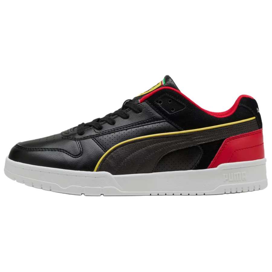 PUMA SCUDERIA FERRARI x PUMA RBD Game Low top Skateboard Shoes Women's Black Red