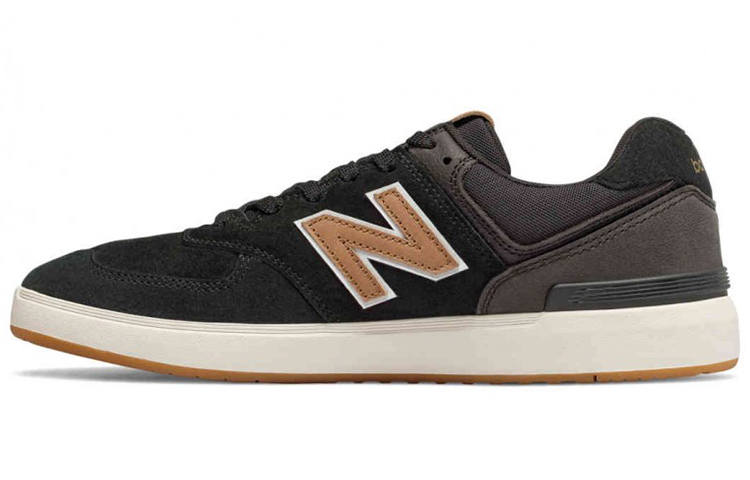New Balance New Balance Skateboard Shoes Men's Low Top Black/Gray/Brown
