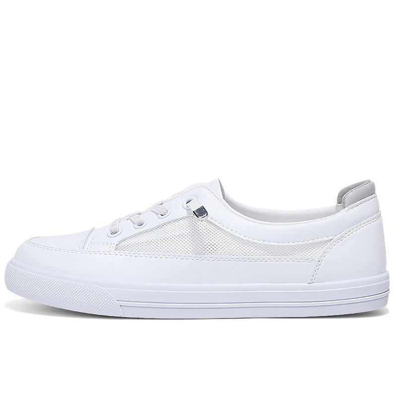 Warrior Low top Skateboard Shoes Women's White Gray