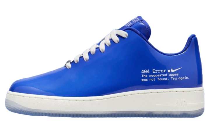 Nike .SWOOSH x Nike Air Force 1 Low '404 Error' Patent Leather Abrasion Resistant Breathable Abrasion Resistant Breathable