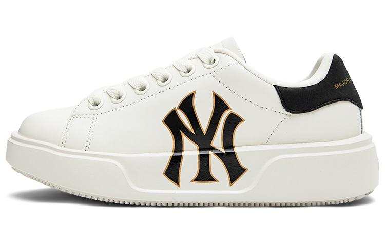 MLB MLB Chunky Classic Low top Skateboard Shoes Unisex Beige Black