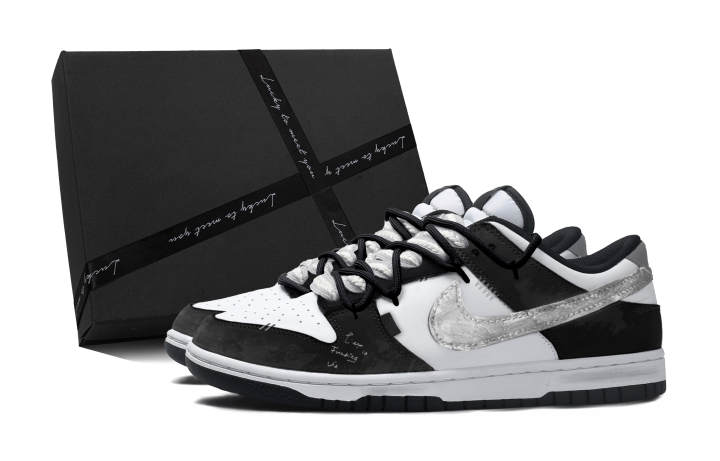 Nike Nike Dunk Skateboard Shoes Unisex Low Top Black/White