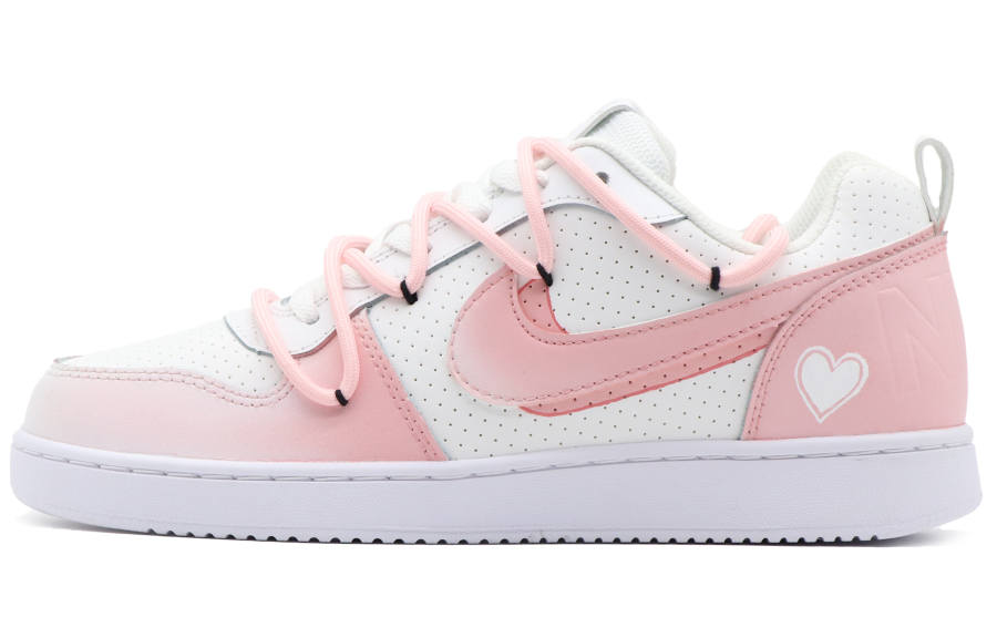 Nike Nike Court Borough Low top Skateboard Shoes Men's Pink White