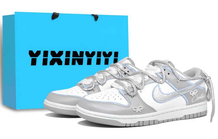 Nike Nike Dunk Abrasion Resistant Low top Skateboard Shoes Unisex Sapphire Blue