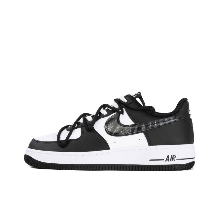 Nike Nike Air Force 1 Slip Resistant Abrasion Resistant Balance Low top Skateboard Shoes Unisex White Black