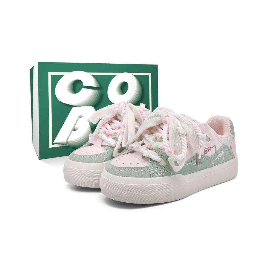 Cobx Cob Slip Resistant, Abrasion Resistant, Lightweight Low top Skateboard Shoes Women's
