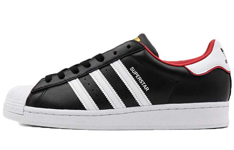 Adidas Originals SUPERSTAR Synthetic Leather Comfortable Abrasion Resistant Low top Skateboard Shoes Unisex