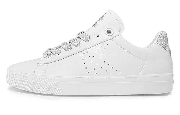 Kappa Slip Resistant Abrasion Resistant Cushioning Low top Skateboard Shoes Women's White