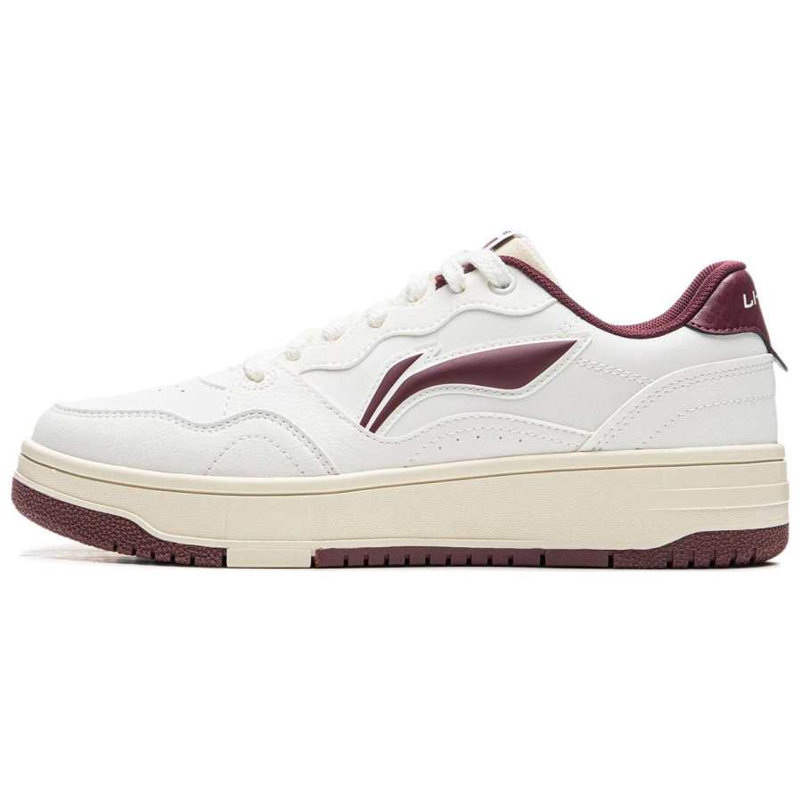 Li-Ning Li Ning Tianji Soft Slip Resistant, Abrasion Resistant, Lightweight, Breathable Low top Skateboard Shoes Women's