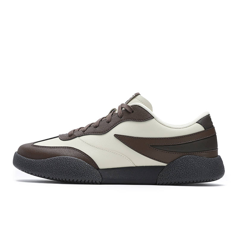 FILA Fashion Cushioning, Wear Resistant Low top Skateboard Shoes Men's Brown