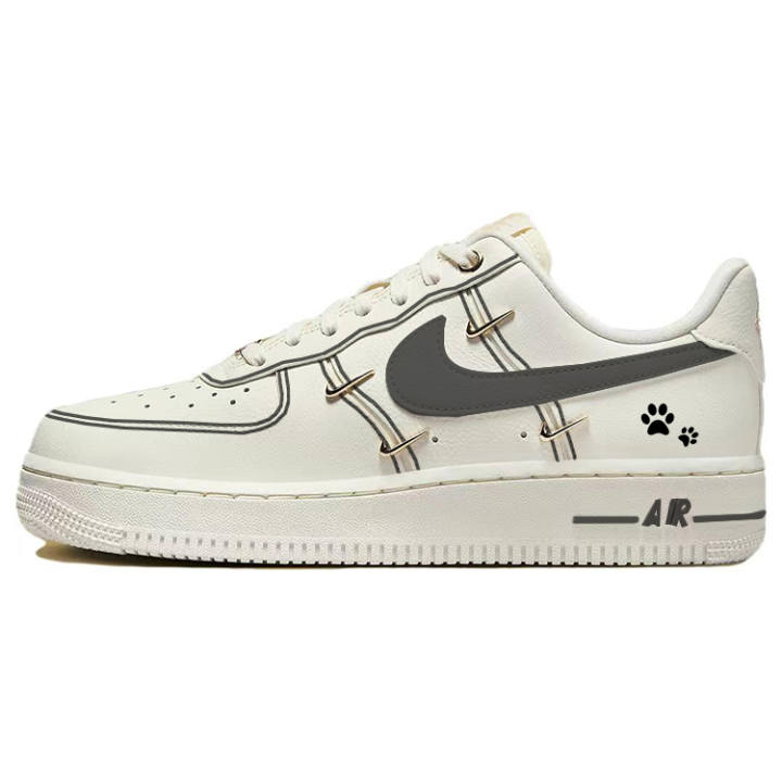 Nike Nike Air Force 1 Fashion Low top Skateboard Shoes Women's White