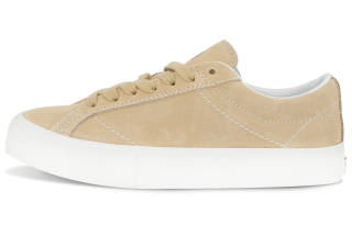 Ollieskate Slip Resistant Cushioning Low top Skateboard Shoes Unisex Creamy Apricot