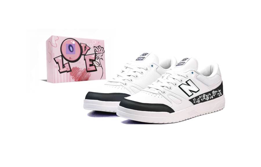New Balance New Balance NB Ct20 Rose Dark Tone BOX Women's Abrasion Resistant Low top Skateboard Shoes Unisex
