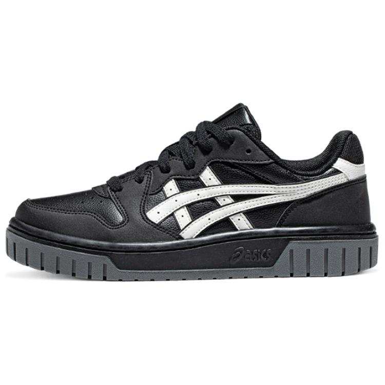 ASICS Court Mz 2.0 Abrasion Resistant Support Cushioning Low top Skateboard Shoes Unisex Black White