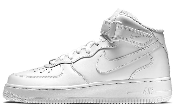 Nike Nike Air Force 1 Mid 07 Leather 'Triple White' Women's