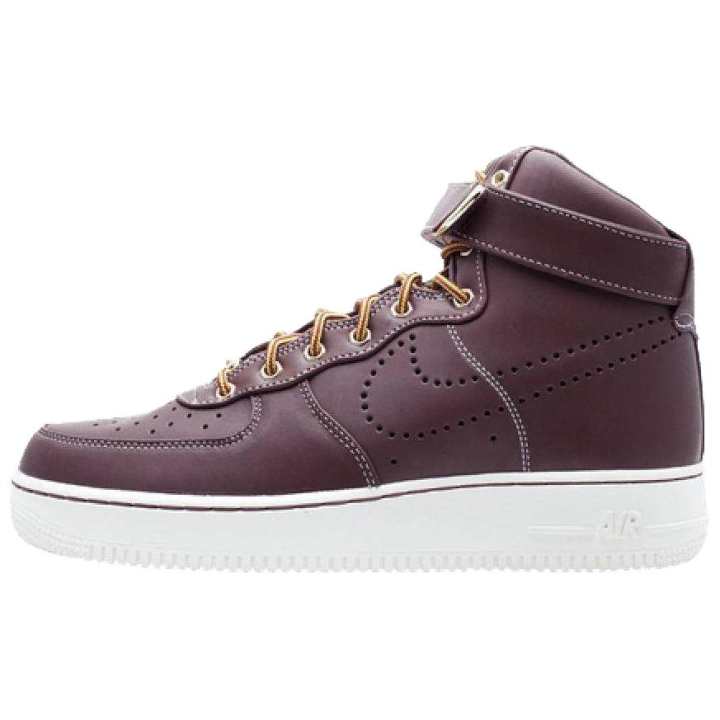 Nike Nike Air Force 1 Slip Resistant Lightweight Non slip Lightweight High top Skateboard Shoes Men's Umber