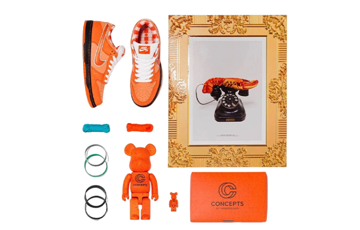 Nike Nike SB Dunk Low Concepts Orange Lobster Special Box