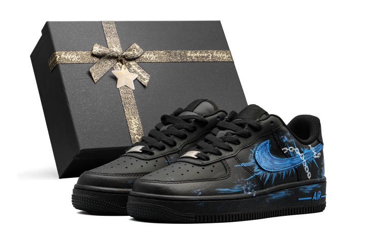 Nike Nike Air Force 1 Cushioning Abrasion Resistant Cushioning, Wear Resistant Low top Skateboard Shoes Unisex