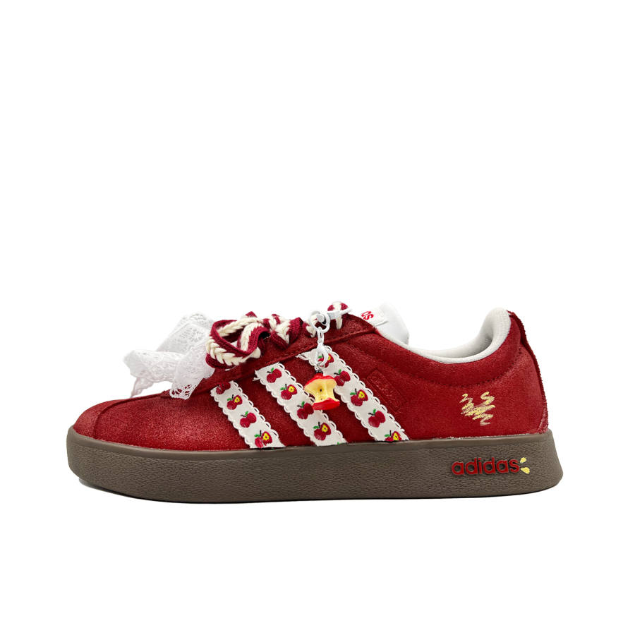 Adidas Adidas VL COURT 2.0 Peaceful Joy, Peaceful Apple Slip Resistant Cushioning Abrasion Resistant
