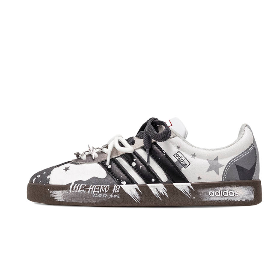 Adidas Neo VL Court 2.0 Low top Skateboard Shoes Unisex Gray White