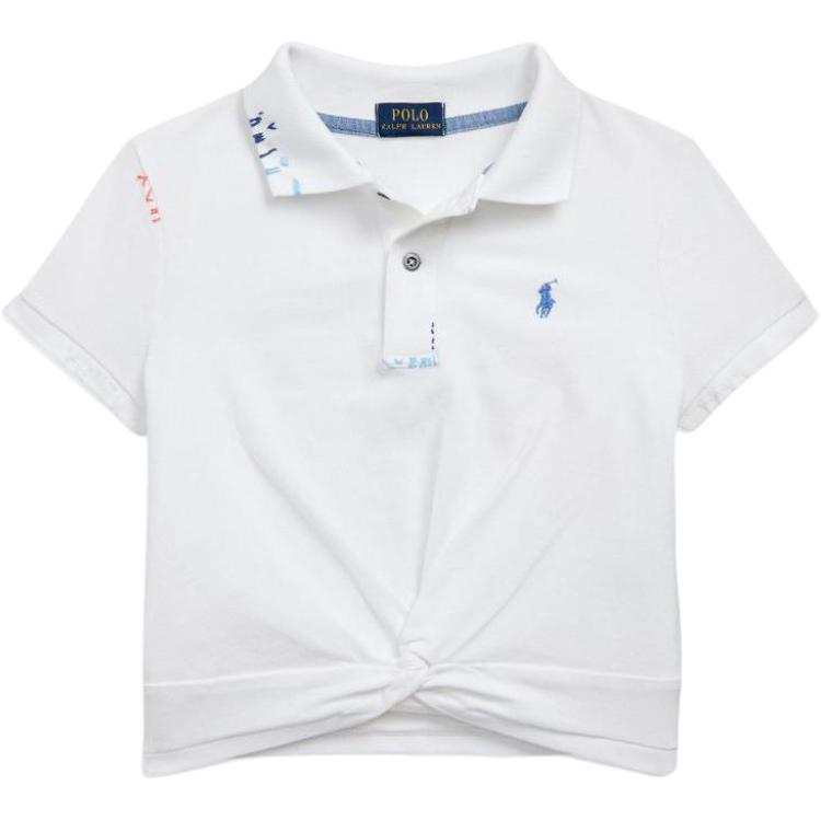 Polo Ralph Lauren T Shirt SS24 White Kids'