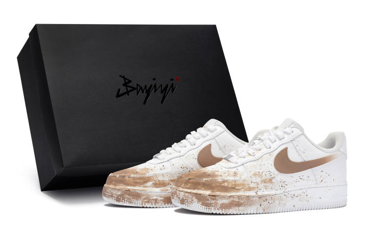 Nike Nike Air Force 1 07 811 Manufacturing, Construction Site, Special Shoe Box Low top Skateboard Shoes Men's