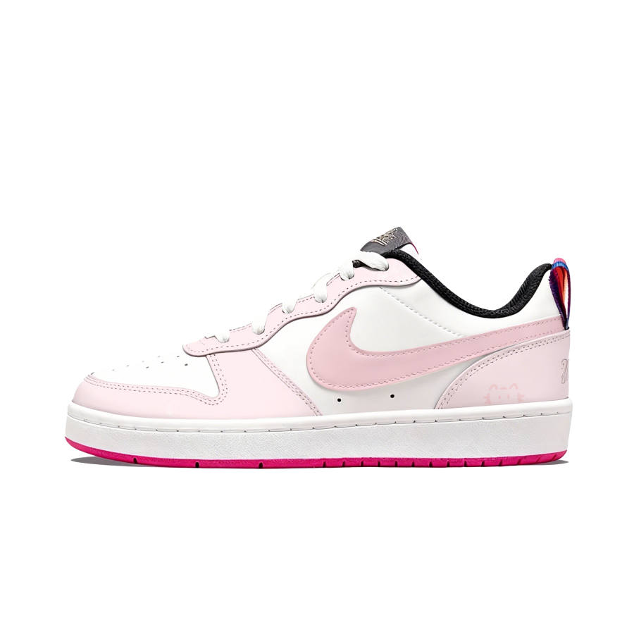 Nike Nike Court Borough GS Honey Sunlight Low top Skateboard Shoes Women's Pink