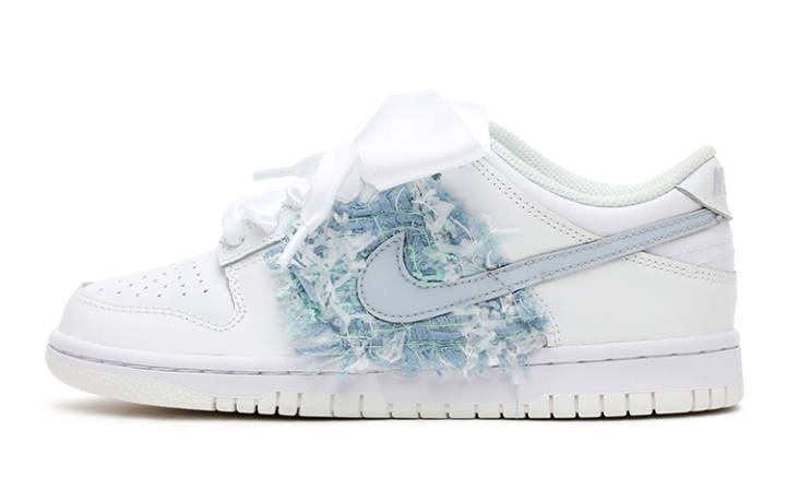 Nike Nike Dunk Low Mermaid Princess Cow Split Leather Slip Resistant, Abrasion Resistant, Lightweight