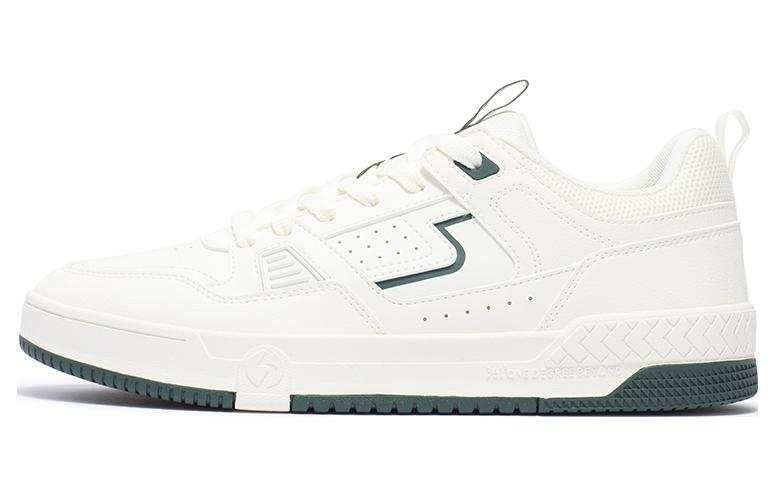 361° Lace Up Slip Resistant Abrasion Resistant Slip Resistant Abrasion Resistant Low top Casual Shoes Men's White Green