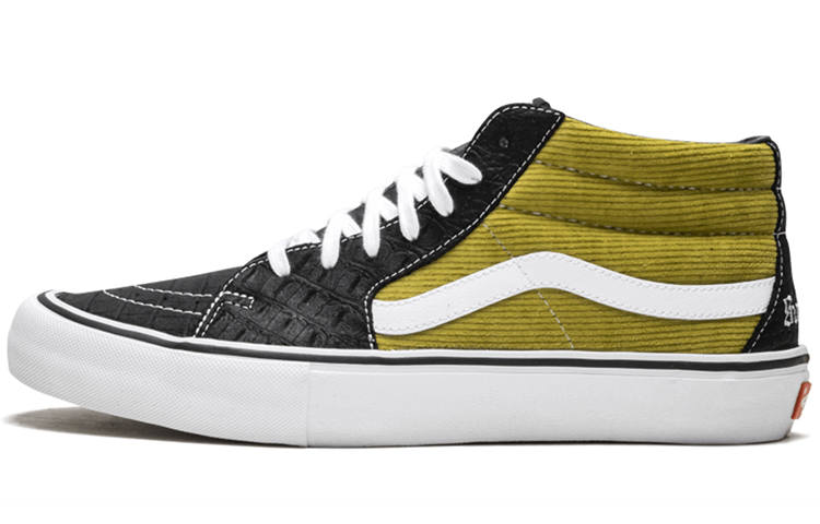 Vans Sk8 Mid Supreme x Sk8 Mid Vans Pro 'Corduroy Croc'