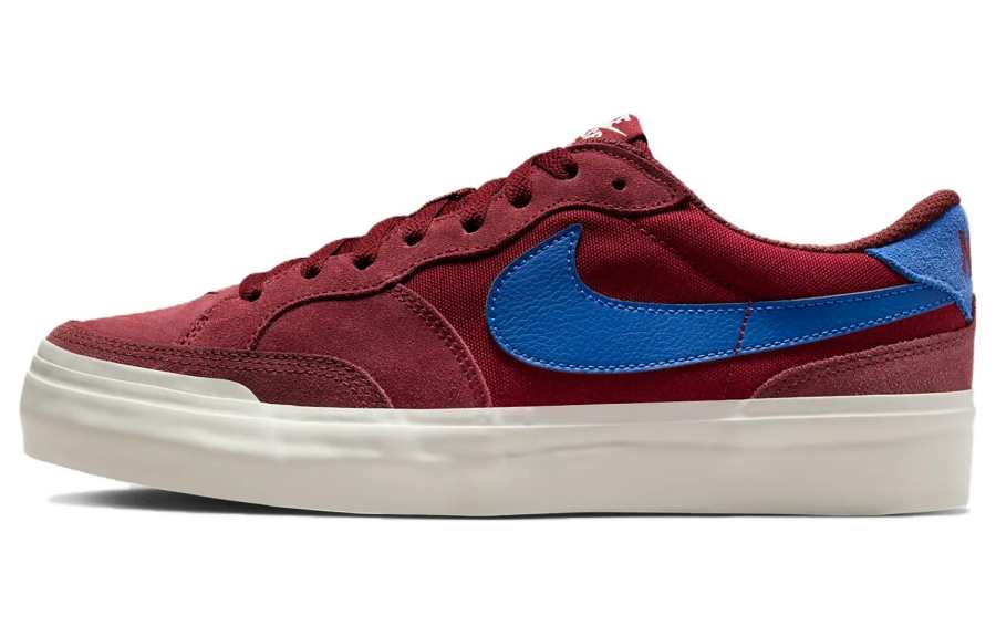 Nike Nike SB Zoom Pogo Slip Resistant Cushioning Slip Resistant Cushioning Low top Skateboard Shoes Women's Red Blue