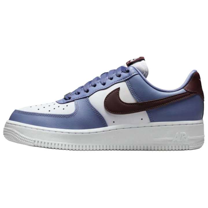 Nike Nike Air Force 1 Low top Skateboard Shoes Men's Blue White