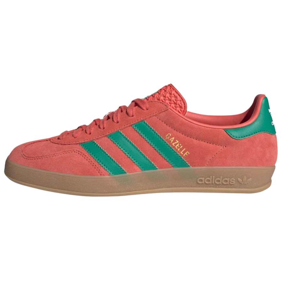 Adidas Originals GAZELLE INDOOR Low top Skateboard Shoes Men's Red Green