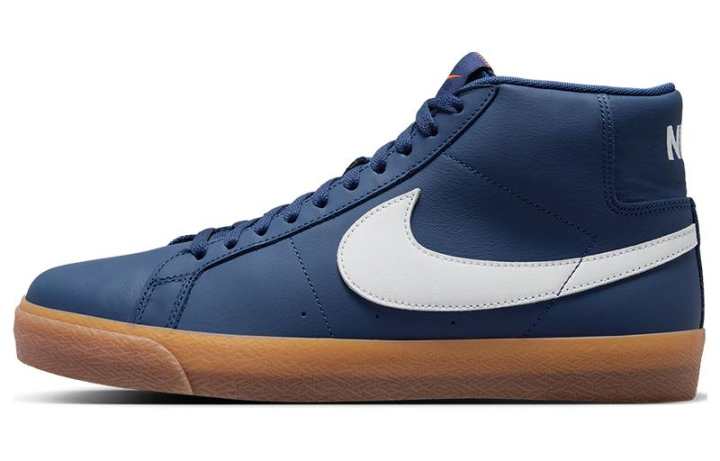 Nike Nike Sb Zoom Blazer Mid Orange Label Navy Gum