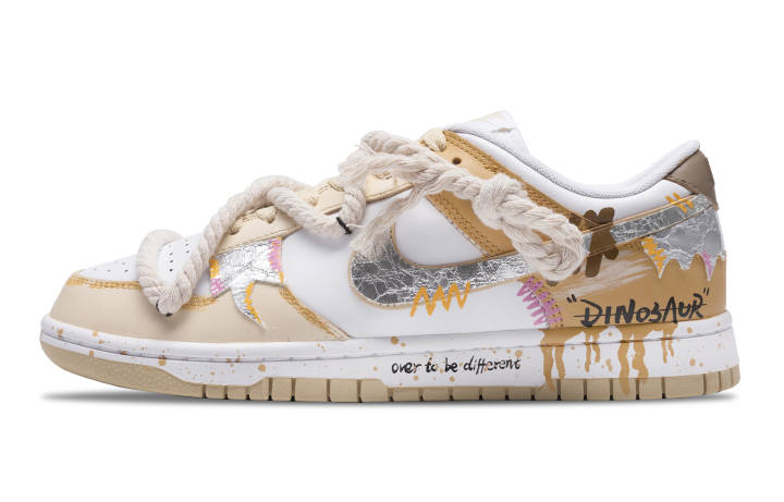 Nike Nike Dunk Low top Skateboard Shoes Men's Light Yellow