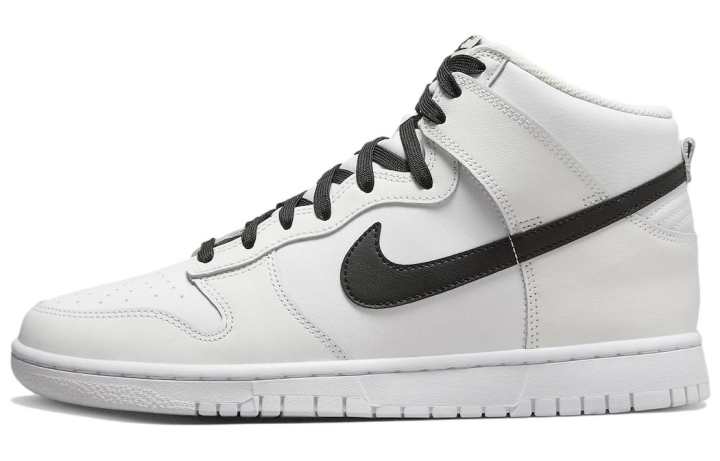 Nike Nike Dunk White Panda Leather Casual Abrasion Resistant Lightweight Wear resistant And Lightweight High top
