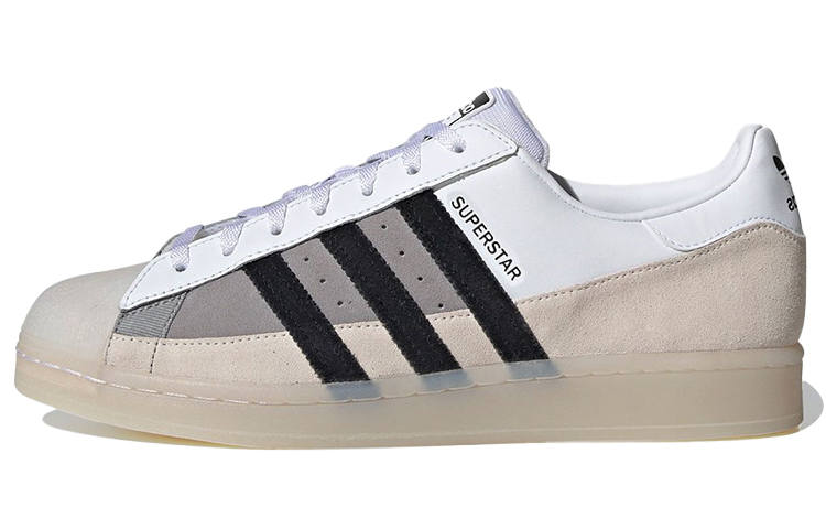 Adidas Originals SUPERSTAR Low top Skateboard Shoes Unisex White Black Brown